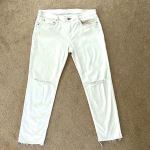 Rag and Bone White Dre Jeans sz31